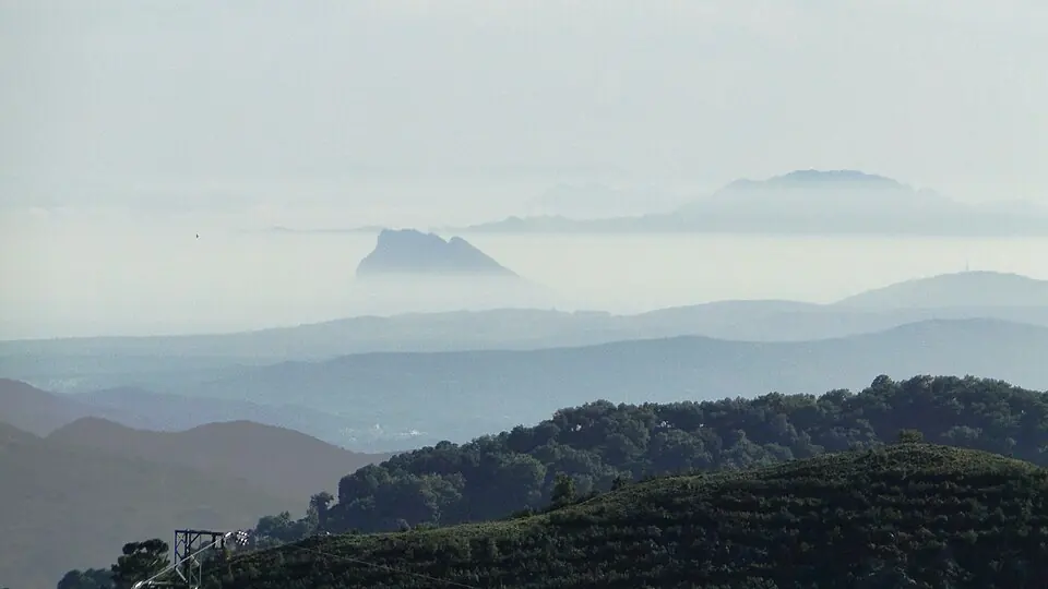 The Genal valley, among chestnut trees and white villages.