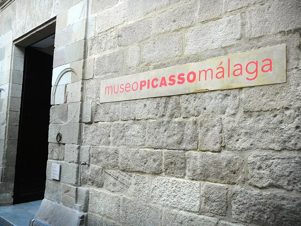 The Museo Picasso Málaga in the old town.