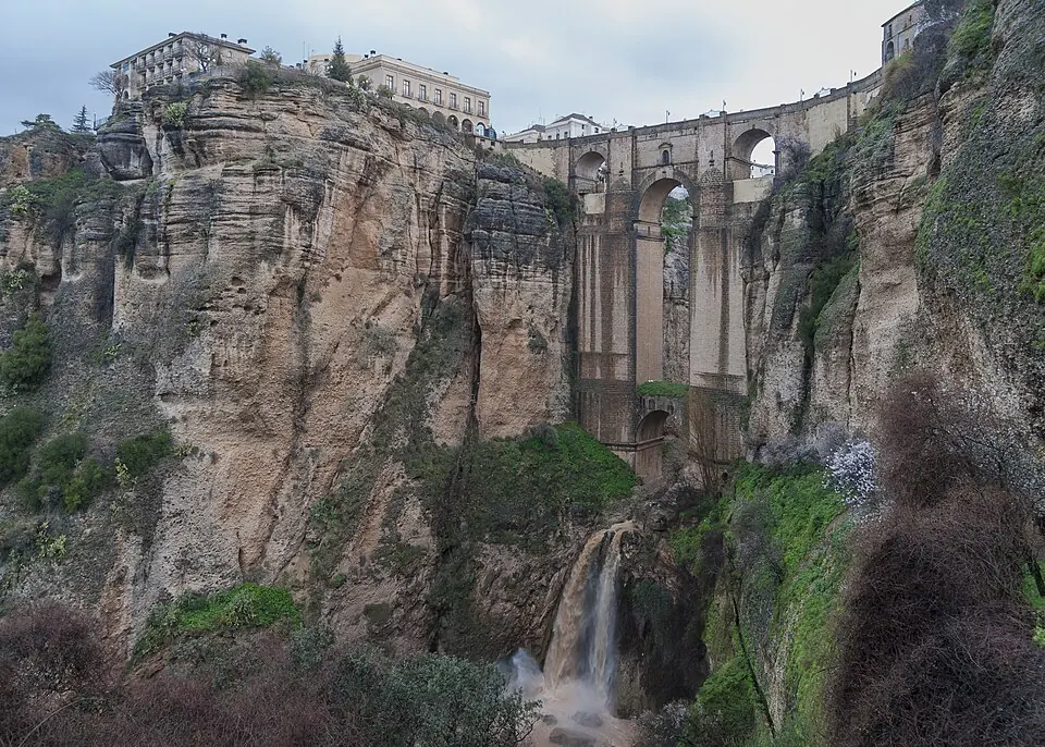 Ronda's Puente Nuevo over the Guadalevín gorge.